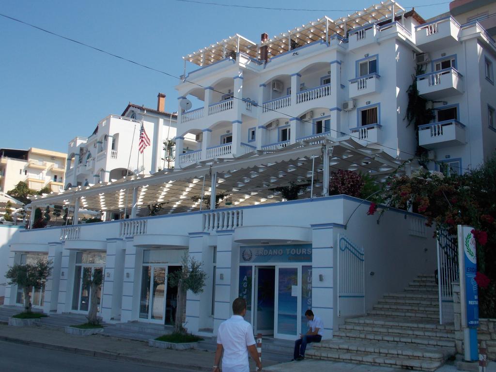 Hotel Erdano Sarandë Eksteriør billede